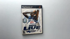 NBA Live 2001 PlayStation 2 Video Game Multiplayer EA Sports - Picture 1 of 5