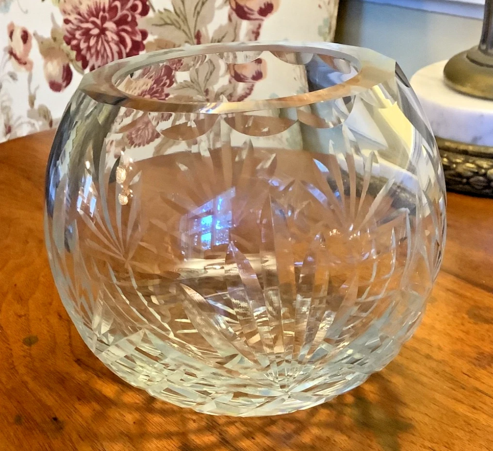 crystal rose bowl products for sale | eBay