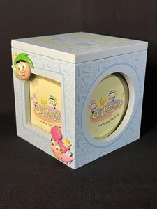 RARE Original 2004 Fairly OddParents Wooden Photo Box Nickelodeon! Cosmo Wanda - Picture 1 of 9