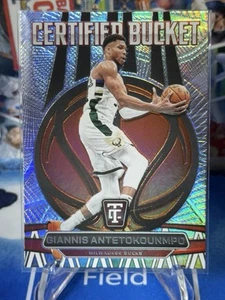 2024-25 Totally Certified Giannis Antetokounmpo Certified Bucket #12 Bucks - Picture 1 of 3