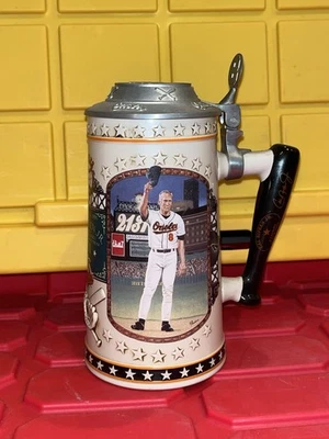 Cal Ripken Jr. 2131 Beer Stein MLB “League Of His Own” Baltimore Orioles #B0043 Foto 1 de 4