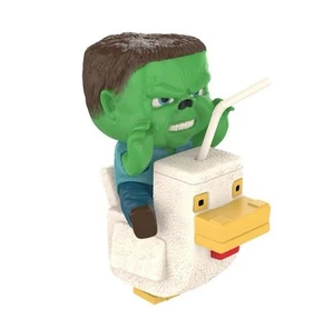 2025 New Cinemark Minecraft Movie Chicken Jockey Popcorn Bucket & Cup Combo Set - Picture 1 of 4