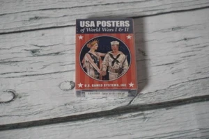 USA Posters of World War I and II Playing Cards - Picture 1 of 2