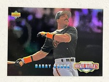 Awesome 1994 Upper Deck Mickey Mantle’s Long Shots Barry Bonds #MM3 NM