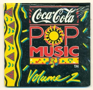 VINTAGE-COCA-COLA-COKE-CD-POPMUSIK BAND 2 -3" CD -WILL TO POWER-LISA LISA - Bild 1 von 3