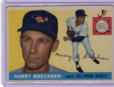 1955 Topps - Harry Brecheen #113 - Baltimore Orioles