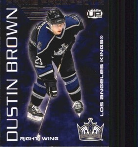 2003-04 Pacific Heads Up Prime Prospects #10 Dustin Brown - NM-MT
