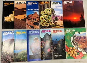 1978 ARIZONA HIGHWAYS -LOT OF TWELVE (12 )-COMPLETE FULL YEAR-JANUARY - DECEMBER - Picture 1 of 8