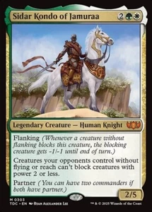 *MtG: 4x SIDAR KONDO DI JAMURAA - Comandante Tarkir: Dragonstorm Mythic magicman* - Foto 1 di 1
