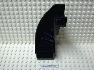 Lego #2046 Staircase Winding Spiral Curved Stairs / Steps - Black 6x6 Enclosed - Picture 1 of 2