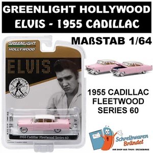 GREENLIGHT ELVIS 1955 CADILLAC FLEETWOOD SERIES 60 - 1:64 - DIE CAST 44740-C NEU - Bild 1 von 3
