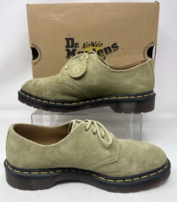 Dr. Martens Smiths Pale Olive Desert Oasis Suede Men's 7 & Women’s 8 30564358 - Image 1 of 4