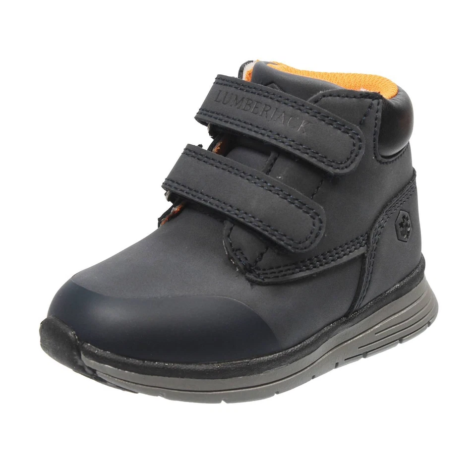 Lumberjack Alvis - Scarponcini Con Strappi Blu - Junior Scarpe Bambino - Immagine 1 di 1