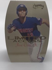 1998 Skybox Circa Thunder Limited Access Jose Cruz Jr #3LA