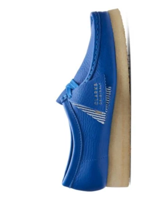 Clarks Wallabee Bright Blue WOMEN'S) - 26174009 - Image 1 of 4