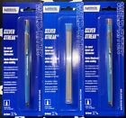 2 Pen And 1 Refill - Markal 96006 96007 Silver-Streak Metal Marker Round, Silver