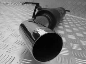 Ulter Sportowy wydech Fiat SEICENTO 98- 60mm okrągły ostry prosty bez absorbera - Zdjęcie 1 z 1