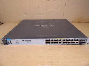 HP ProCurve J9146A 2910al-24G-PoE+ 24x Gigabit PoE + 4x porte SFP switch gestito - Afbeelding 1 van 8