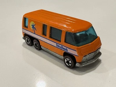 Hot Wheels Vintage Redline Orange GMC Motorhome Palm Beach - Image 1 of 4