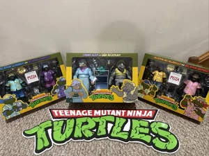 2025 NECA tmnt Vaction Leo, Don, Mike, Ralp and Granny Bebop y Baby Rocksteady - Imagen 1 de 8