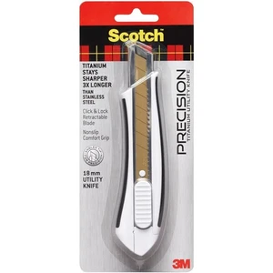 Scotch Precision Titanium Allzweckmesser: 18 mm (Silber) - Bild 1 von 1