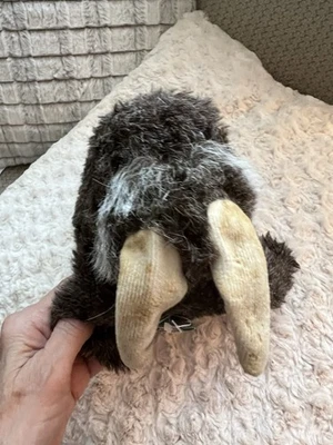 Vintage Dakin Pillow Pet Walrus 12” Plush Stuffed 1974 Realistic Toy W/ Tag - Image 1 of 4