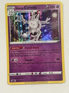 Pokémon TCG Pokémon Galarian Cursola Holo Rare Holo - Picture 1 of 1