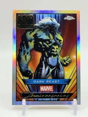 2025 Topps Cromo Marvel Bestia Oscura - Refractor 30 Aniversario #MA-19 SP COMO NUEVO  Foto 1 de 2