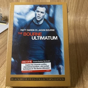 The Bourne Ultimatum (DVD, 2007) Target Exclusive with Blackbriar Files Booklet - Picture 1 of 2