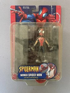 β€οΈπΈοΈπ SPIDER-MAN π·οΈ MARVEL TOY BIZ MANGA ACTION FIGURE WALL CRAWLING ACTION! - Picture 1 of 5