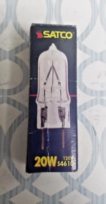 SATCO S4610 Clear Bulb Warm White S20T4/CL/G8 20W 120V G8 BASE  - Image 1 of 3