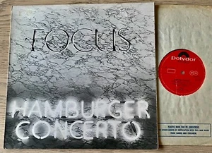 FOCUS HAMBURGER CONCERTO LP POLYDOR (1974) A1 B1 EX ROCK PROG ENGLAND - Picture 1 of 6