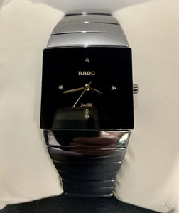 Rado Jubile Diastar Sintra Hi-Tech Ceramic Unisex Watch 152.0332.3 Quarts 30mm - Picture 1 of 11