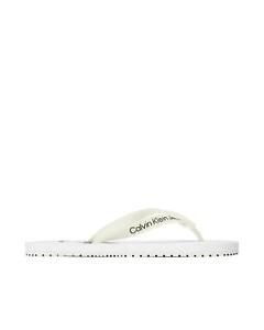 Calvin Klein Jeans Rubber Sole  Slippers  - White