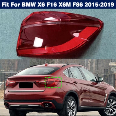 Right Passenger Bumper Tail Light Lens Cover For BMW X6 F16 X6M F86 2015-2019 - Image 1 of 4