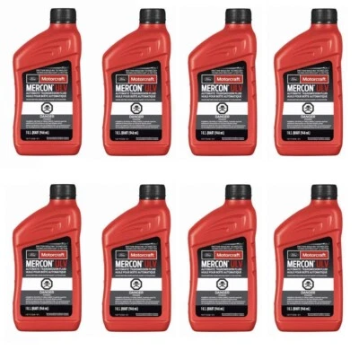 8 Quarts Auto. Trans. Fluid Genuine FORD Motorcraft XT12QULV MERCON ULV Foto 1 de 4