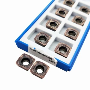 SOMT140520ER-GM ZM25 CNC Fast Feed Carbide Milling Insert For MFH14 Lathe Tool - Picture 1 of 7