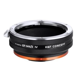 K&F Concept Adapter EOS EF Mount Lens to M4/3 New Model 2022 EOS-M4/3 IV PRO - Picture 1 of 7
