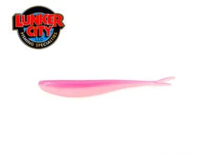 2,5" Fin-S Fish von Lunker City 6 cm 20 Stk V-Tail Shad Barsch Zander - Bild 1 von 1