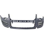 Front Bumper Cover For 2008-10 Volkswagen Touareg W/ Headlamp Washer Hole Primed Volkswagen Touareg