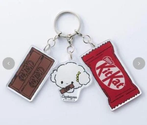 Schlüsselanhänger Cogimyun x KitKat Acryl Sanrio lizenziert limitiert verfügbar - Bild 1 von 3