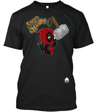 Deadpooll Super Worthy T-Shirt Made in the USA Size S to 5XL