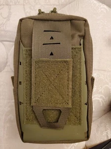 EDC Gear Single Compartment Pouch OD Green MOLLE kompatibel  - Bild 1 von 3