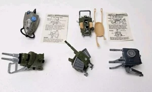 Vintage Lot of 5 GI Joe Action Packs - Rope Walker, Scuba Pack, Double Machine - Picture 1 of 14