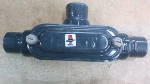 Conducto en T recubierto de PVC PLASTI-MOLD 1 1/4" W319 - Imagen 1 de 1