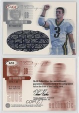 2002 SAGE Auto Silver /125 Joey Harrington #A18 Rookie Auto RC