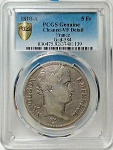1810-A Francs 5Fr Silbermünzen PCGS sehr schöne Details - Bild 1 von 5