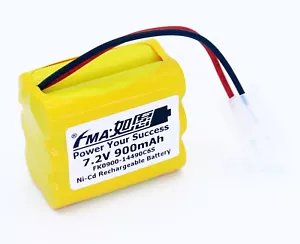 Batería FMA AA 7.2V 900mAh Ni-Cd para Coche de Carreras Barco Voz Luminosa Modelo Juguetes - Imagen 1 de 13