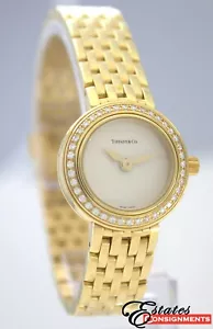Tiffany & Co Orologio da Donna Oro Giallo 18k e Diamanti - Foto 1 di 10