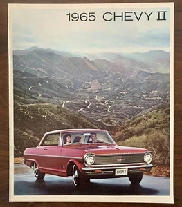 1965 Chevrolet Chevy II Nova Sedan Super Sport 100 Wagon Sales Brochure Original - Picture 1 of 5
